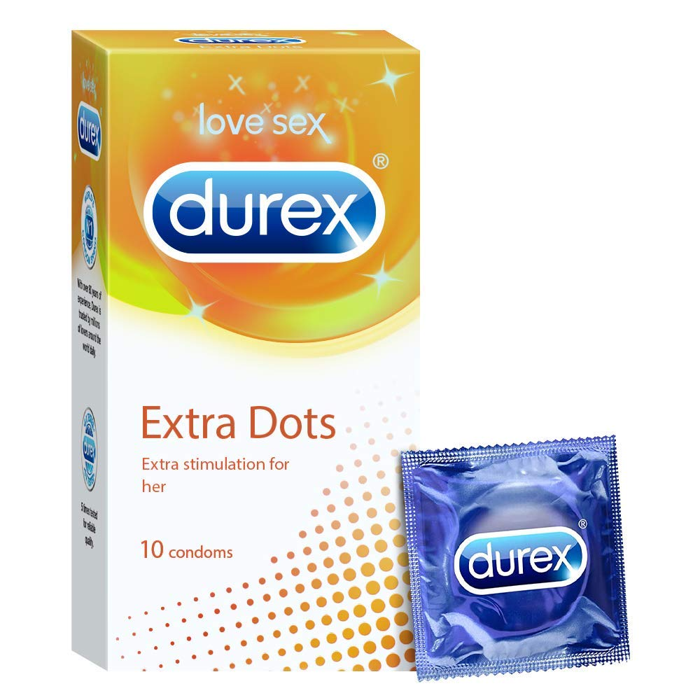 Durex Extra Dots Condom MRP 520