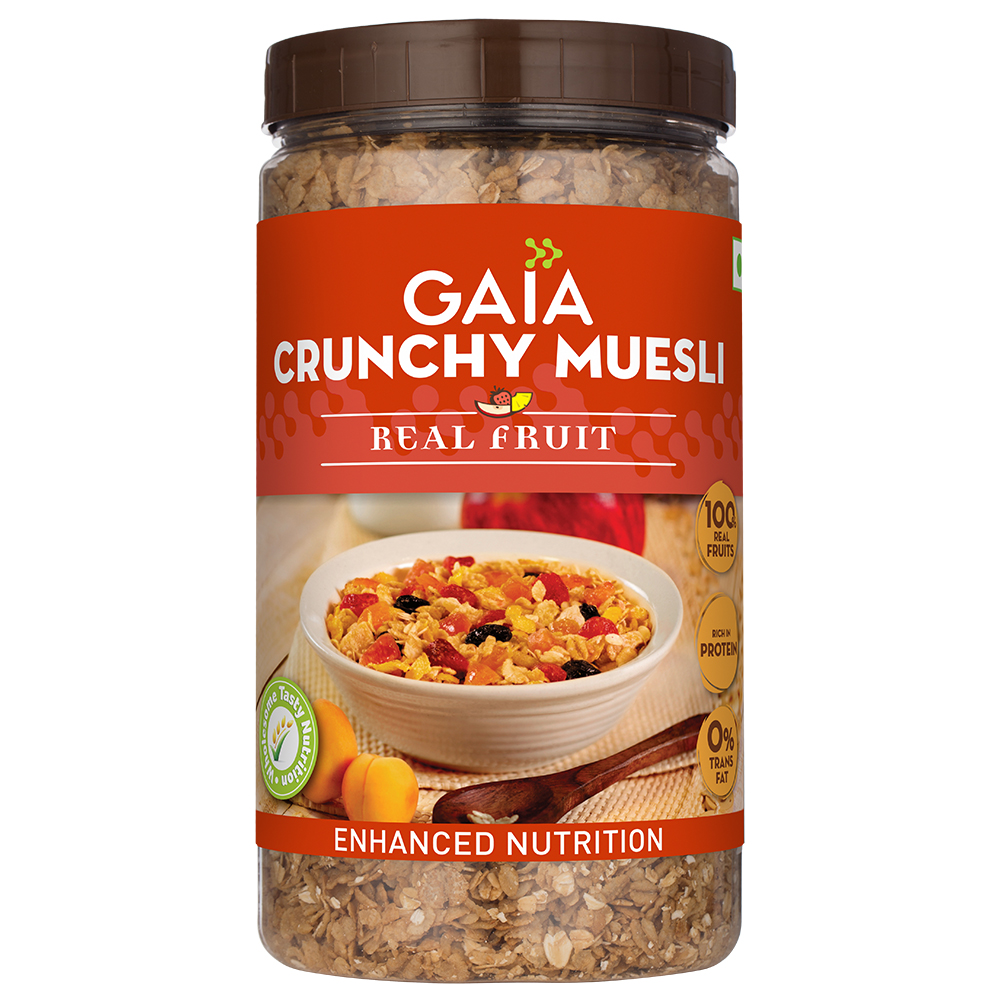Gaia Muesli Real Fruit-1Kg