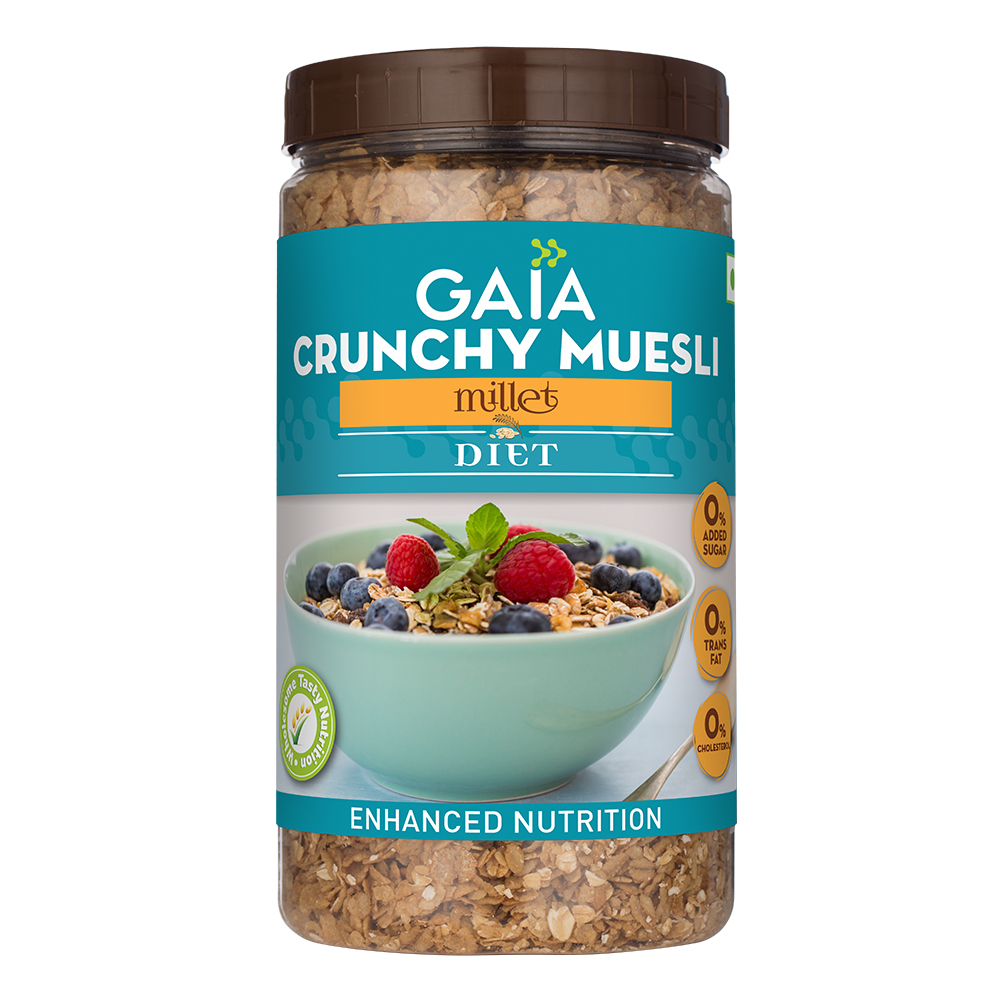 Gaia Muesli Millet Diet 1000g MRP 1250