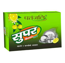 Patanjali Super Dishwash Bar 450g MRP60