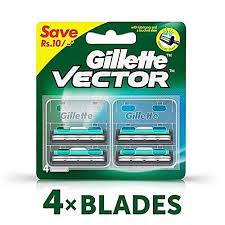 Gillette Vector Plus Cart 's 10pcs MRP120