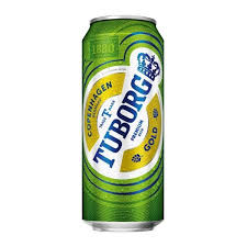Tuborg Premium Gold Can Beer 500mL MRP340