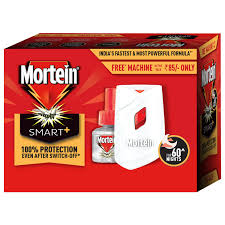 Mortein SmartPlus Mosquito Repellent Machine + Free Refill 45mL MRP144