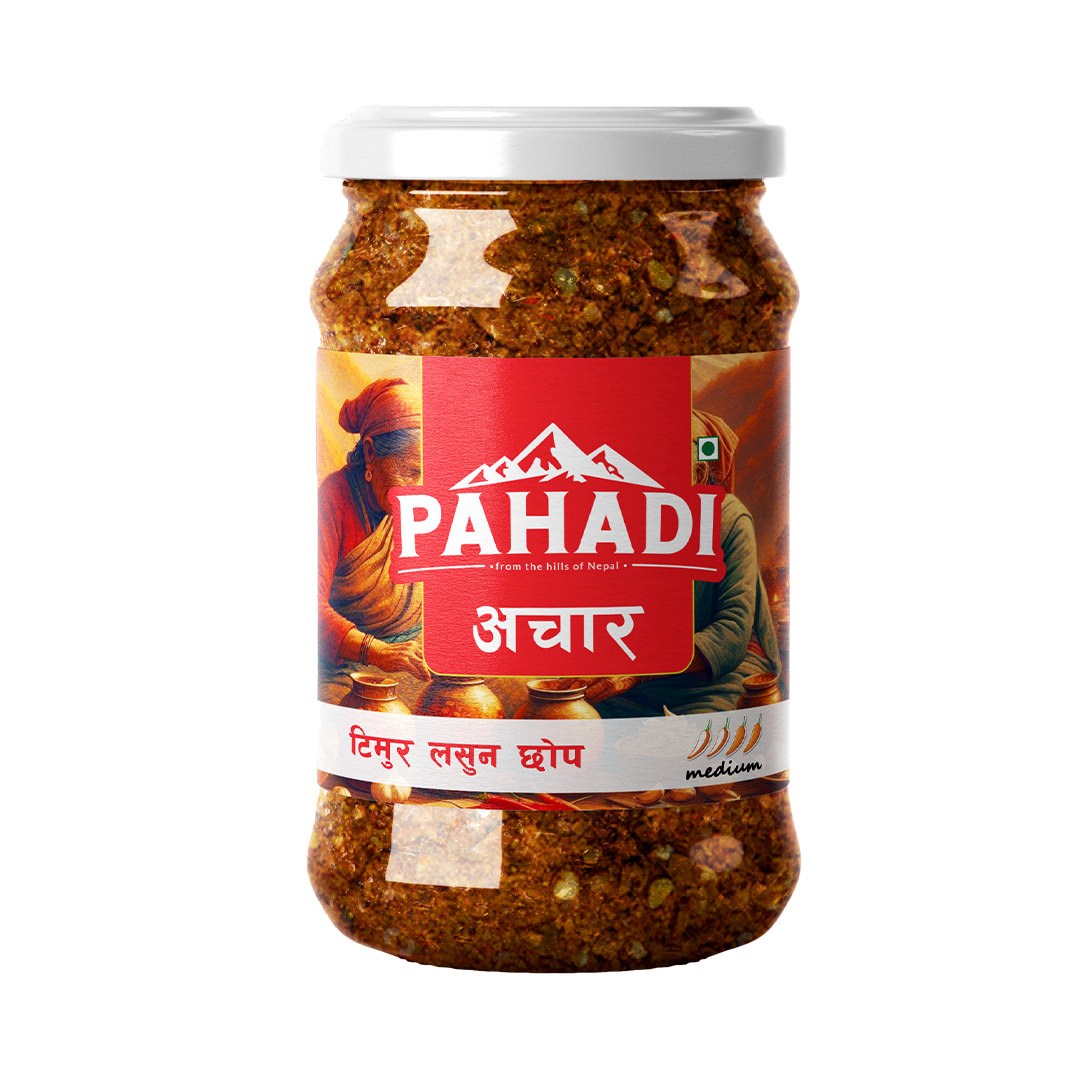 Pahadi Timur Lasun Chop Pickles 200g MRP 455