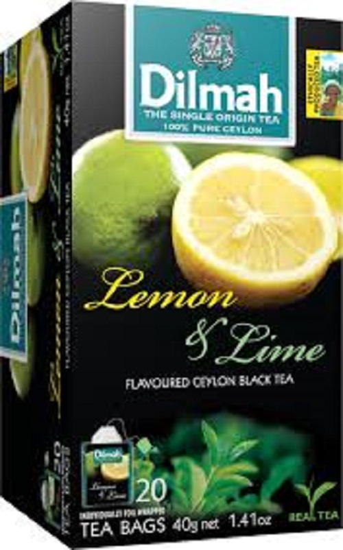 Dilmah Lemon & Lime Flavoured Tea Bags MRP 295