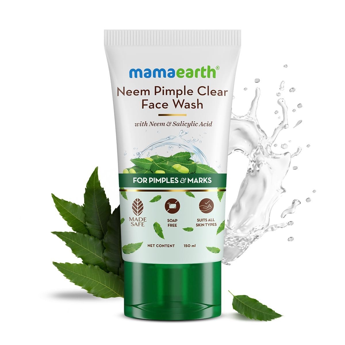 Mama Earth Neem Pimple Clear Face Wash 150mL MRP 558.4