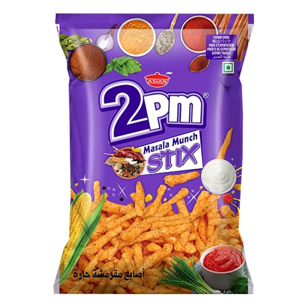2pm Masala Munch Snacks 80g MRP 50