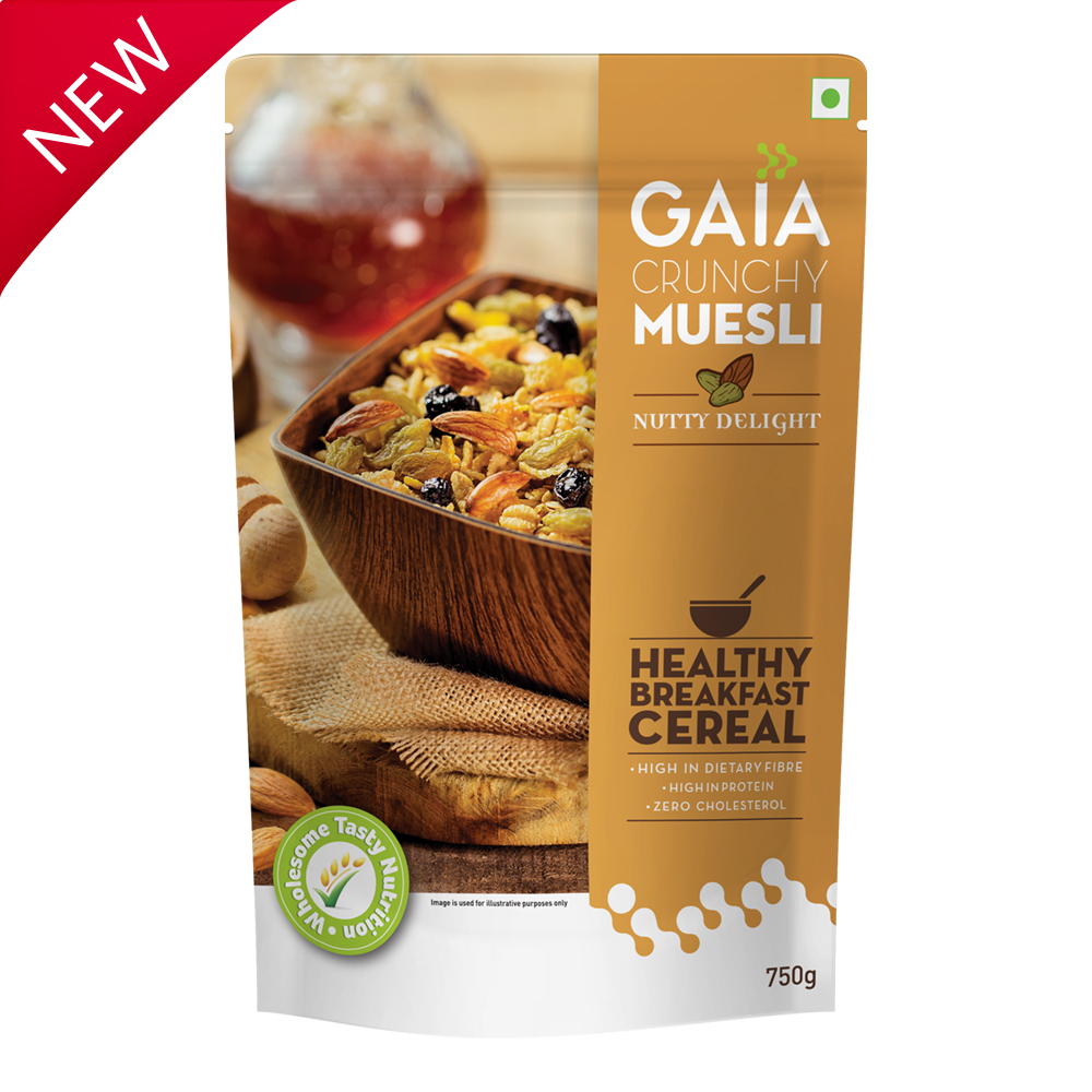 Gaia Muesli Nutty Delight-750g