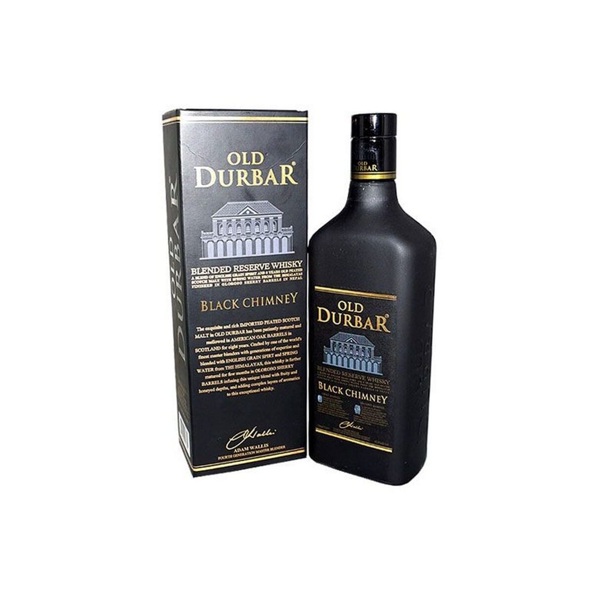 Old Durbar Black Chimney Whiskey 750mL MRP 3970