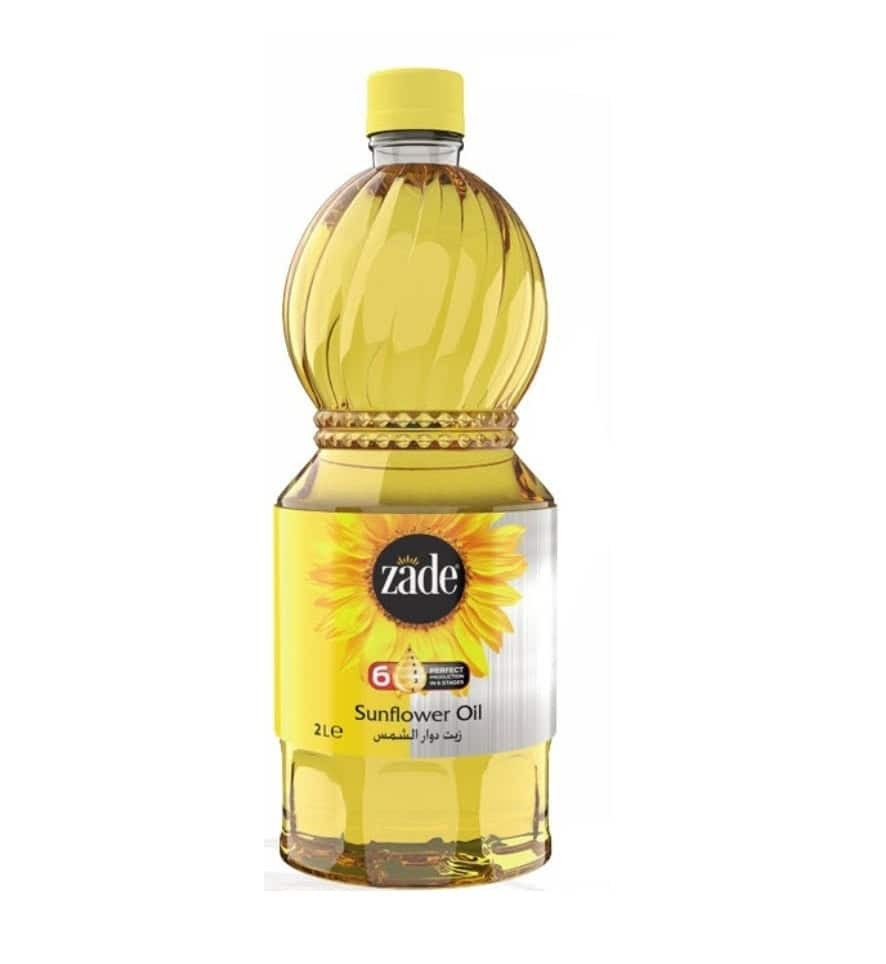 Zade Sunflower Oil Bottle 2000ml MRP 1180