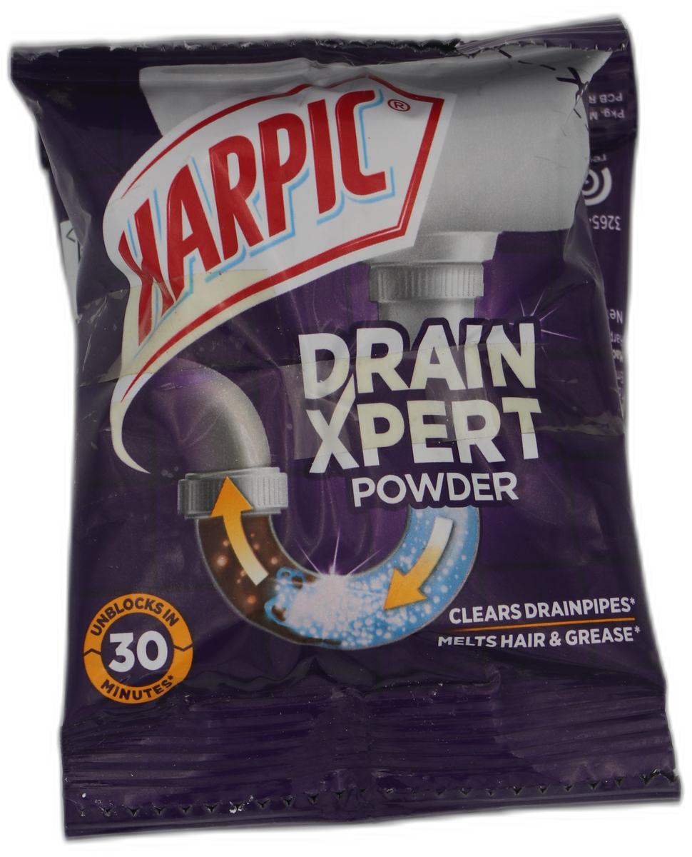 Harpic Drain Xpert Powder (Pack of 2)